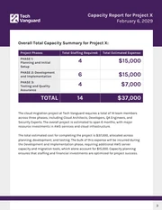 Capacity Report Template - Seite 3