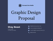 Graphic Design Proposal Template - Page 1