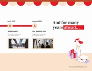 Simple Continuity Page Valentine Presentation with Timeline - Seite 4
