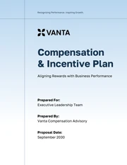 Compensation Proposal Template - صفحة 1
