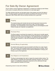 FSBO Contract Template - Página 1