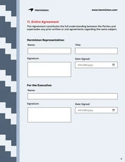 Fractional Executive Contract Template - Seite 4
