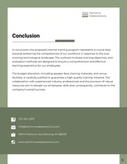 Green Internal Training Proposal - Page 5