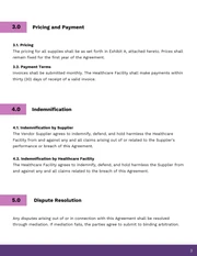 Supplier Contract Template - Seite 3