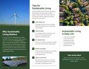 Sustainable Living Tips Brochure - Page 2