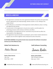 Software Consultant Contract Template - Seite 6