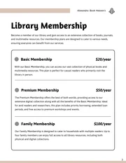 Library Card Catalog Template - Página 3