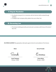 Artist Designer Contract Template - page 4