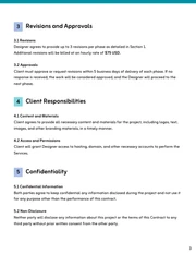 Website Design Contract Template - Pagina 3