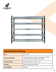 Industrial Equipment Product Catalog - صفحة 9