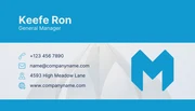Light Grey Simple Photo Corporate Business Card - Seite 2