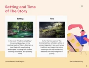 Yellow and Pink Book Report Education Presentations - Page 3