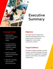 Digital Marketing Performance Report Template - صفحة 2