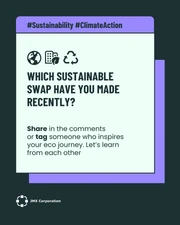Educational Sustainability Fun Facts Carousel Template - Pagina 5