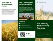 Sustainable Agriculture Brochure - Page 1