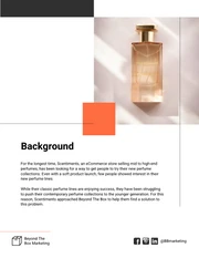 Clean Modern Product Launch Case Study Template - Page 3