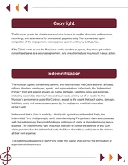 Musician Contract Template - Pagina 4