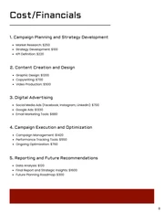 Digital Marketing Proposal Template - Page 8