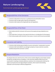 Commercial Landscaping Contract Template - Pagina 3