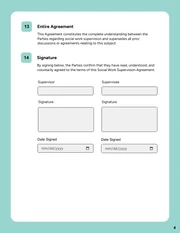 Social Work Supervision Contract Template - Página 4