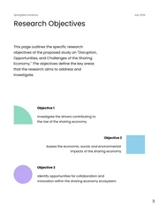 Geometric Purple and Green Business and Economy Research Proposal - Seite 3