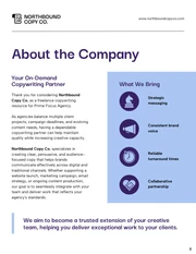 Copywriting Proposal Template - صفحة 2
