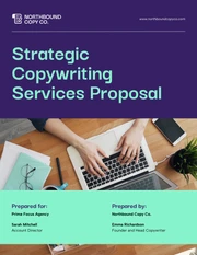 Copywriting Proposal Template - صفحة 1