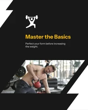 Fitness Instagram Carousel Template - Pagina 2