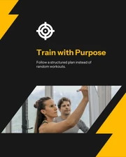 Fitness Instagram Carousel Template - Pagina 3