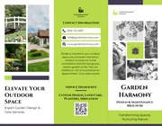 Garden Design & Maintenance Brochure - Page 1