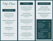 Tri Fold Menu Template - Page 2