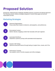 Email Marketing Campaign Proposal - Page 5