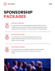 White And Red Sponsorship Proposal - Page 5
