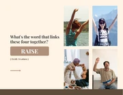 Beige And Brown Modern Playful Aesthetic Guess Word Game Presentation - Page 3