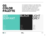 Green, Black, White Minimalist Brand Guideline Presentation - Page 4