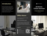 AI-Driven Citizen Services C Fold Brochure - Page 1