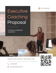 Executive Coaching Proposal - Page 1