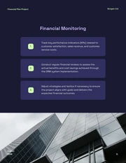 Dark Purple Green Financial Plan - page 5