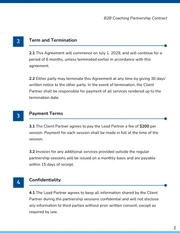 B2B Contract Template - Seite 2