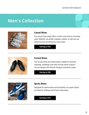 Shoes Catalog Template - صفحة 4