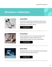 Shoes Catalog Template - Page 5