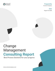 Change Management Consulting Report - Page 1