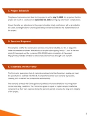 Construction Project Contract Template - Página 2