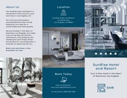 Hotel Brochure Template - Page 1