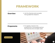 Black And Gold Simple Clean Minimalist Proposal Research Presentation - Page 3