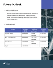 Modern Clean Purple Financial Data Report - Page 4