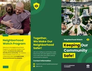 Neighborhood Watch Information Brochure - Page 1