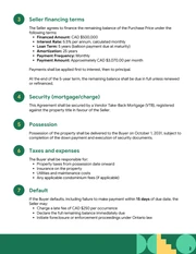 Owner Financing Contract - صفحة 2