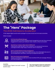 Institution Marketing Services Catalog Template - صفحة 9