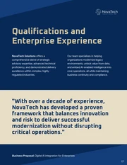 Enterprise Business Proposal Template - Pagina 17